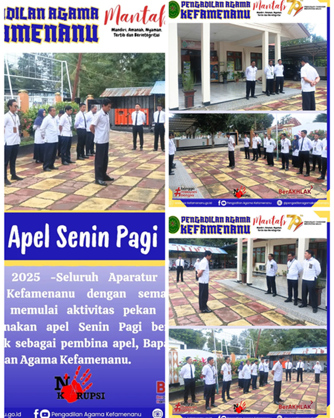Apel Senin Pagi 14 Juli 2025
