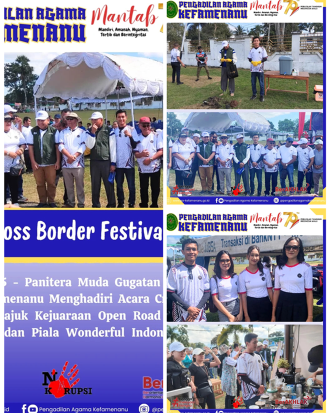 Cross Border Festival bertajuk Kejuaraan Open Road Race Piala Bupati TTU dan Piala Wonderful Indonesia Tahun 2025