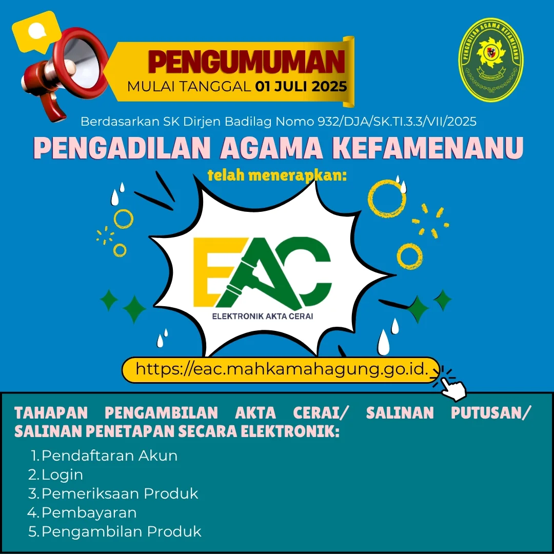 Pengumuman EAC