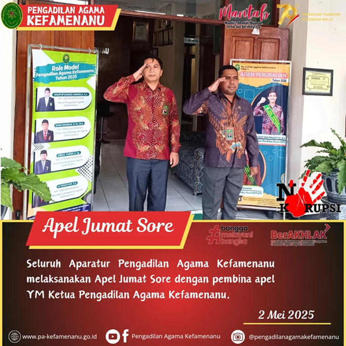 Apel Jumat Sore 02 Mei 2025 1