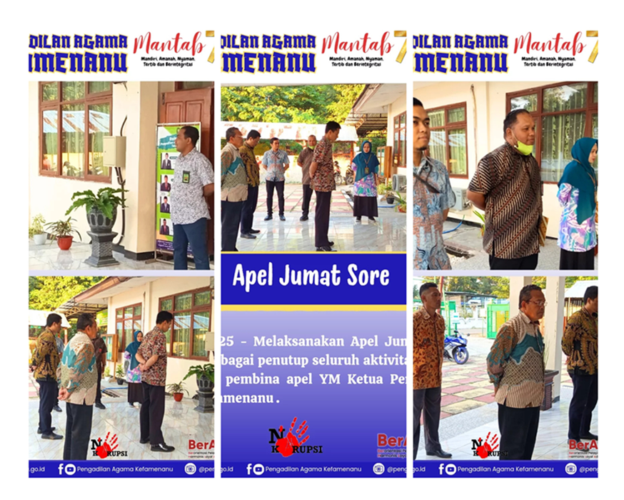 Apel Jumat Sore 16 Mei 2025