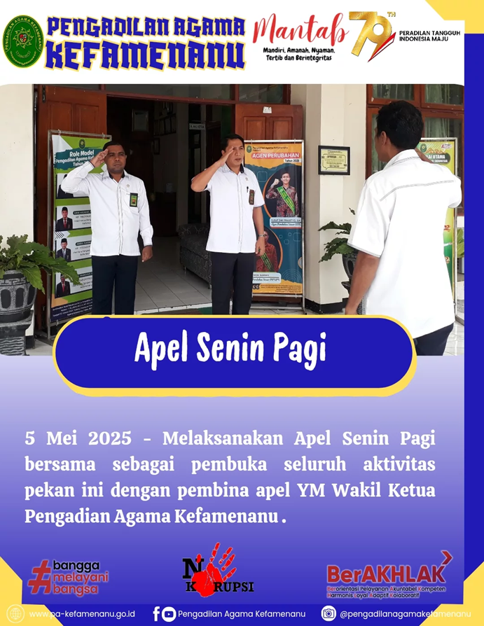 Apel Senin Pagi 05 Mei 2025 1