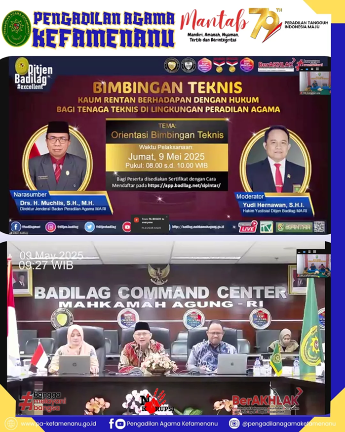 Bimbingan Teknis Kaum Rentan Berhadapan dengan Hukum bagi Tenaga Teknis 2